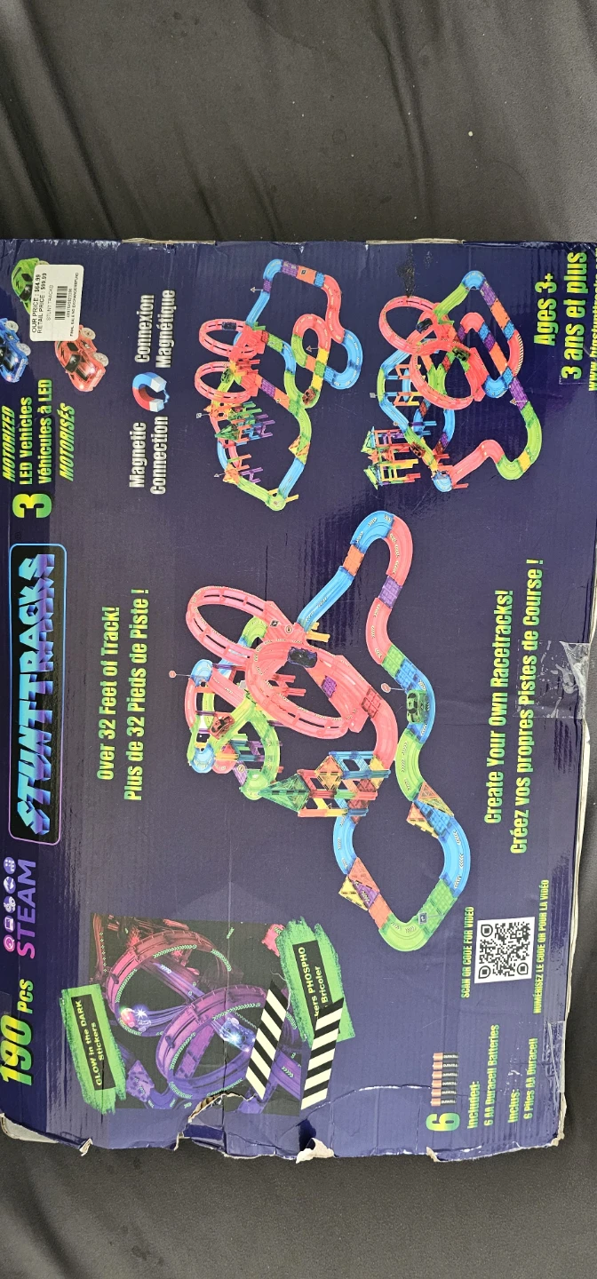 Stunt Tracks 190 Piece Set - photo 3