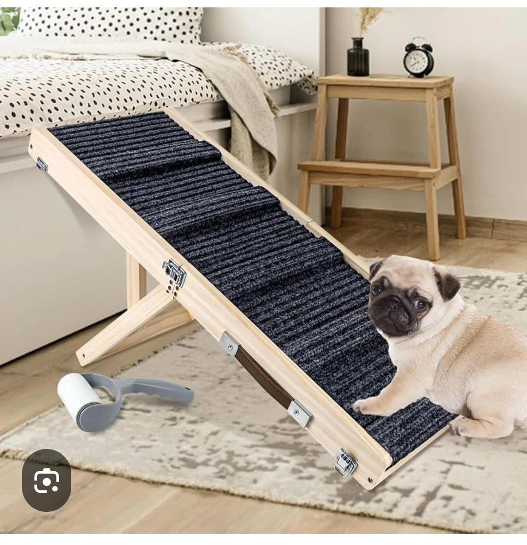 Foldable Wooden Dog Ramp- Brand new