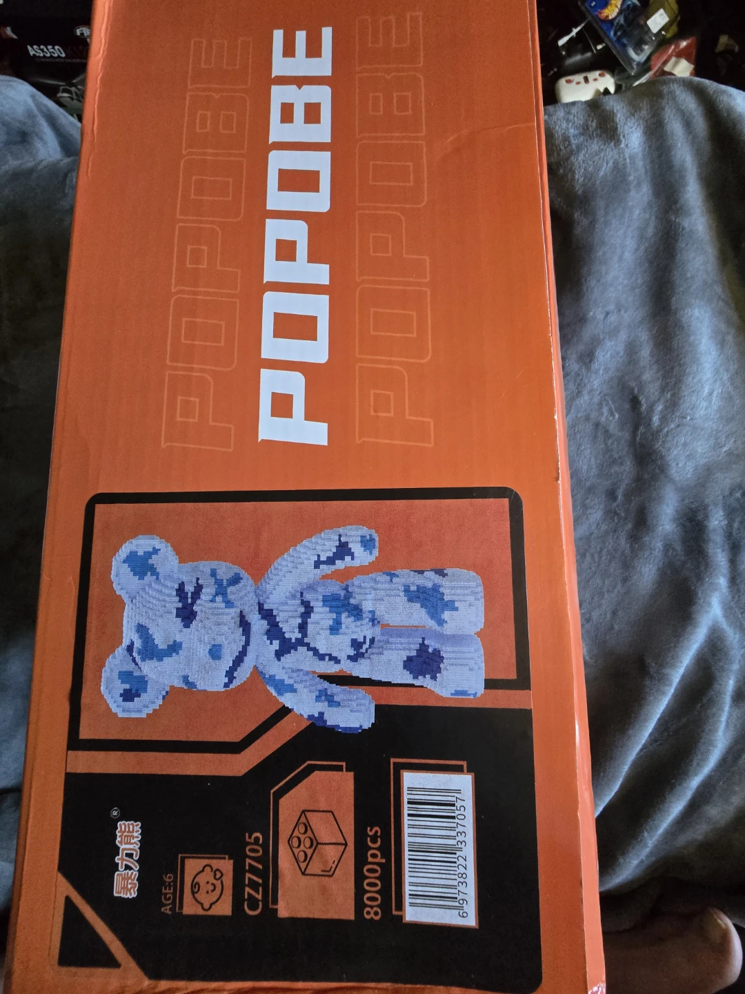 POPOBE Blue Bear Building Block Set CZ-7705