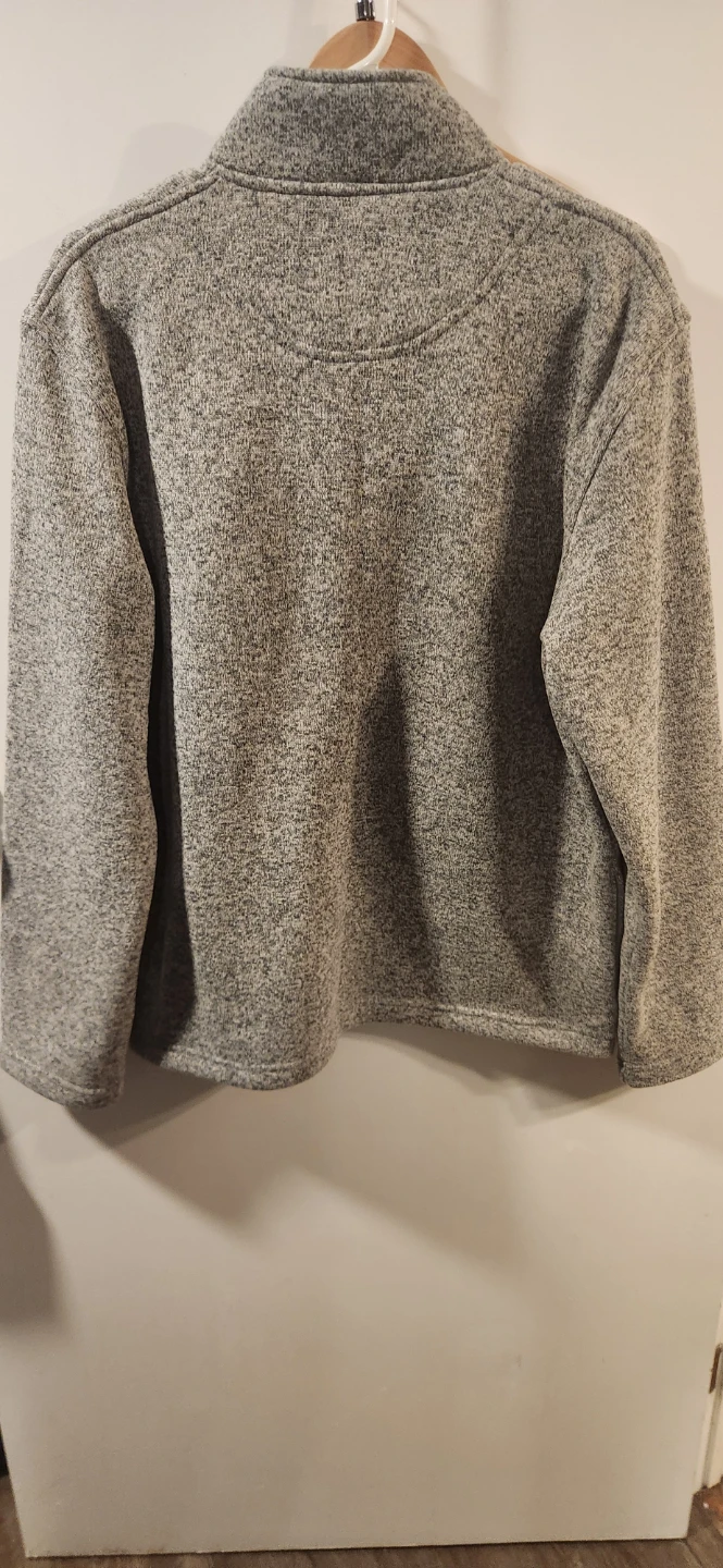 Arnold Palmer Grey Quarter-Zip Sweater - photo 4