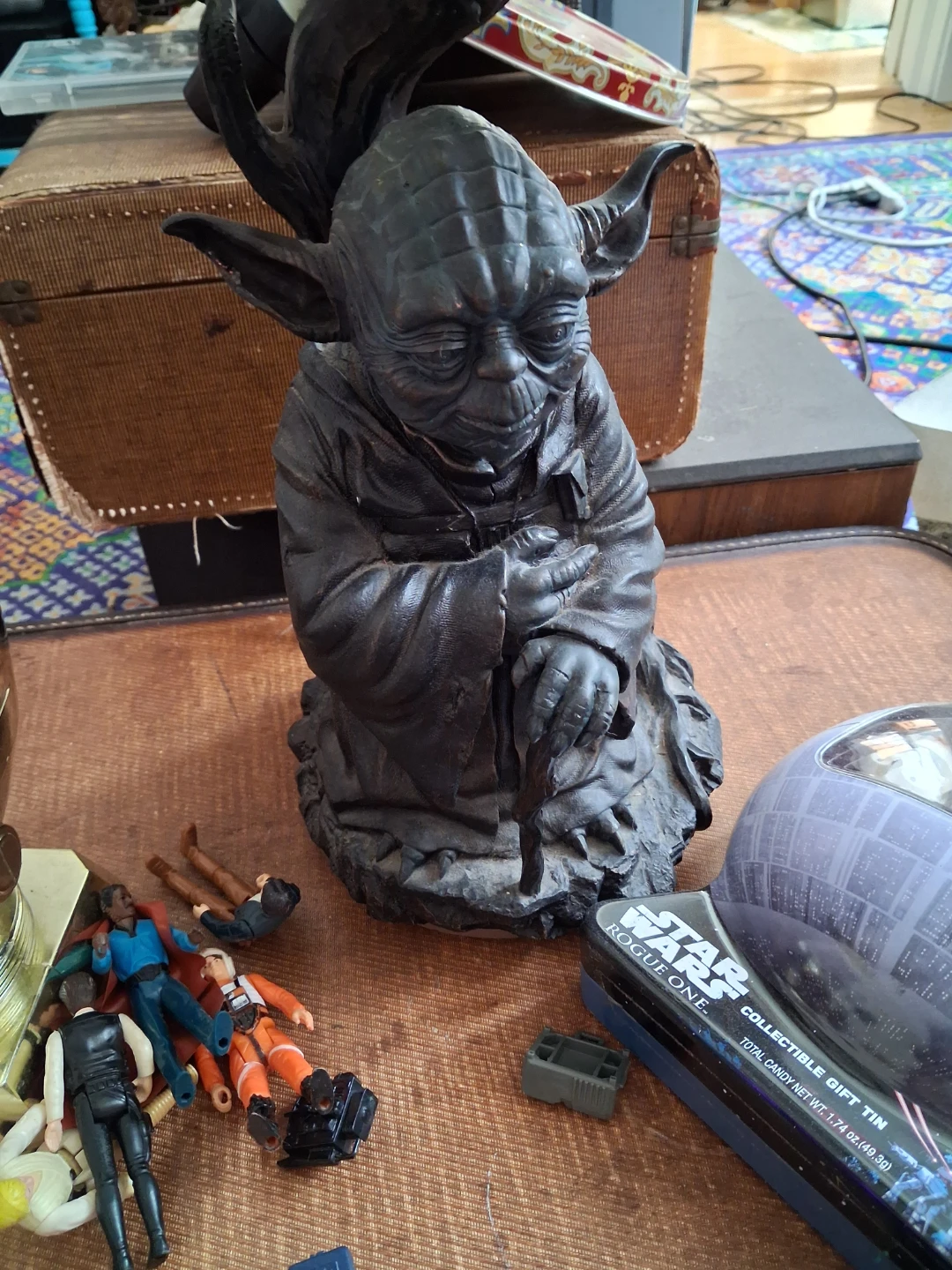 Star Wars Yoda Table Lamp Bradford Exchange - photo 3