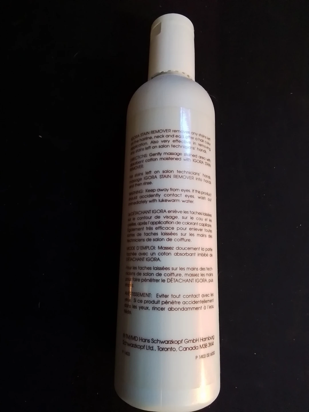 Schwarzkopf Igora Stain Remover 250ml - photo 2