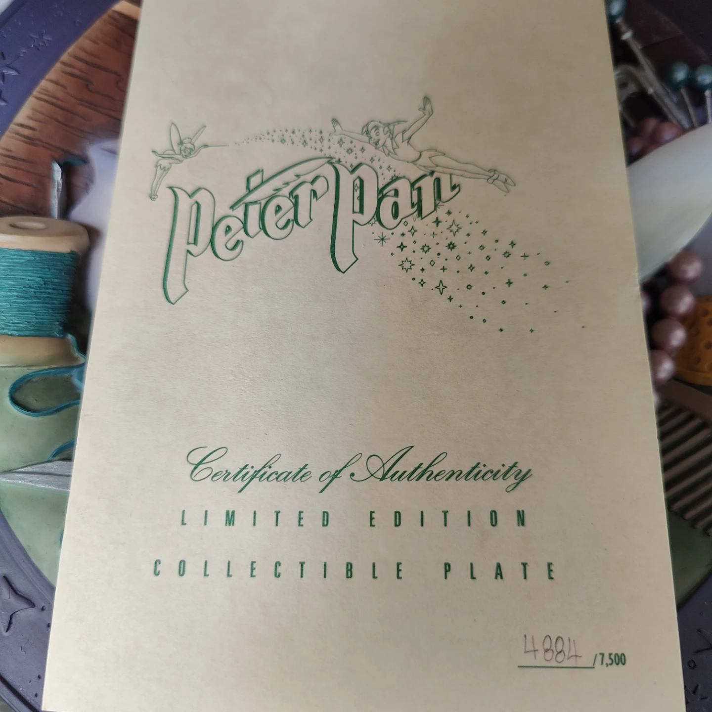 What do you mean it's a Tinkerbell 3D Plate? - photo 2
