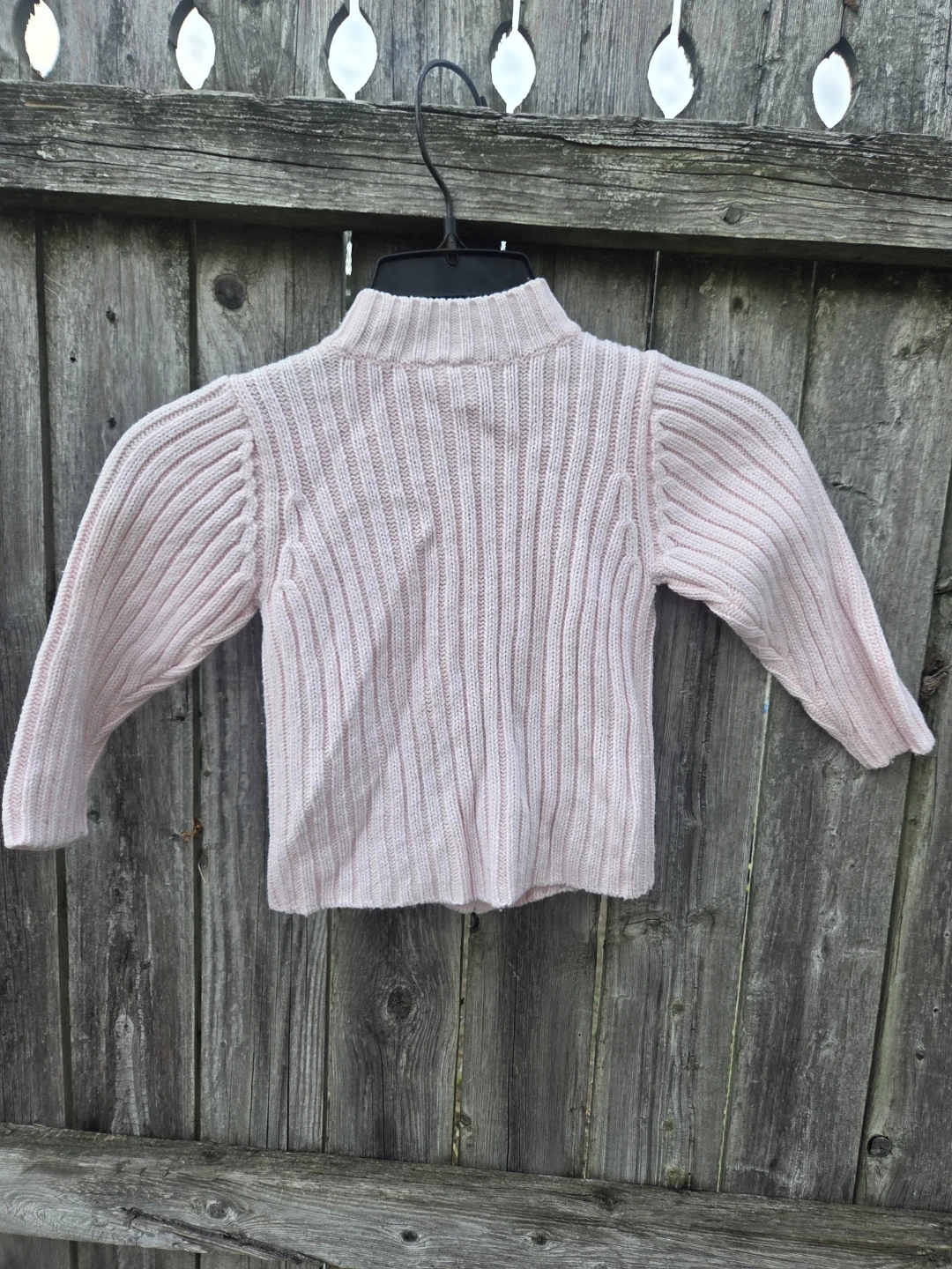 Old Navy Toddler glitter Pink Zip-Up Sweater 2T - photo 3