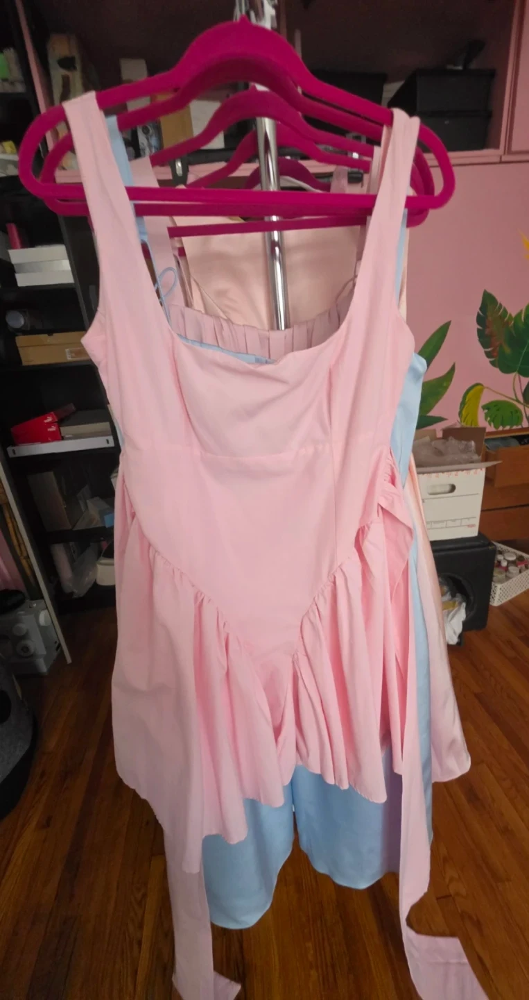 LESEQUENCE Pink Sleeveless Dress 🏈