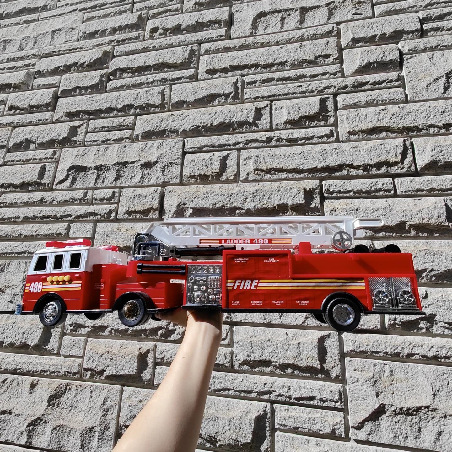 Dang that's a Big Fire Truck Toy