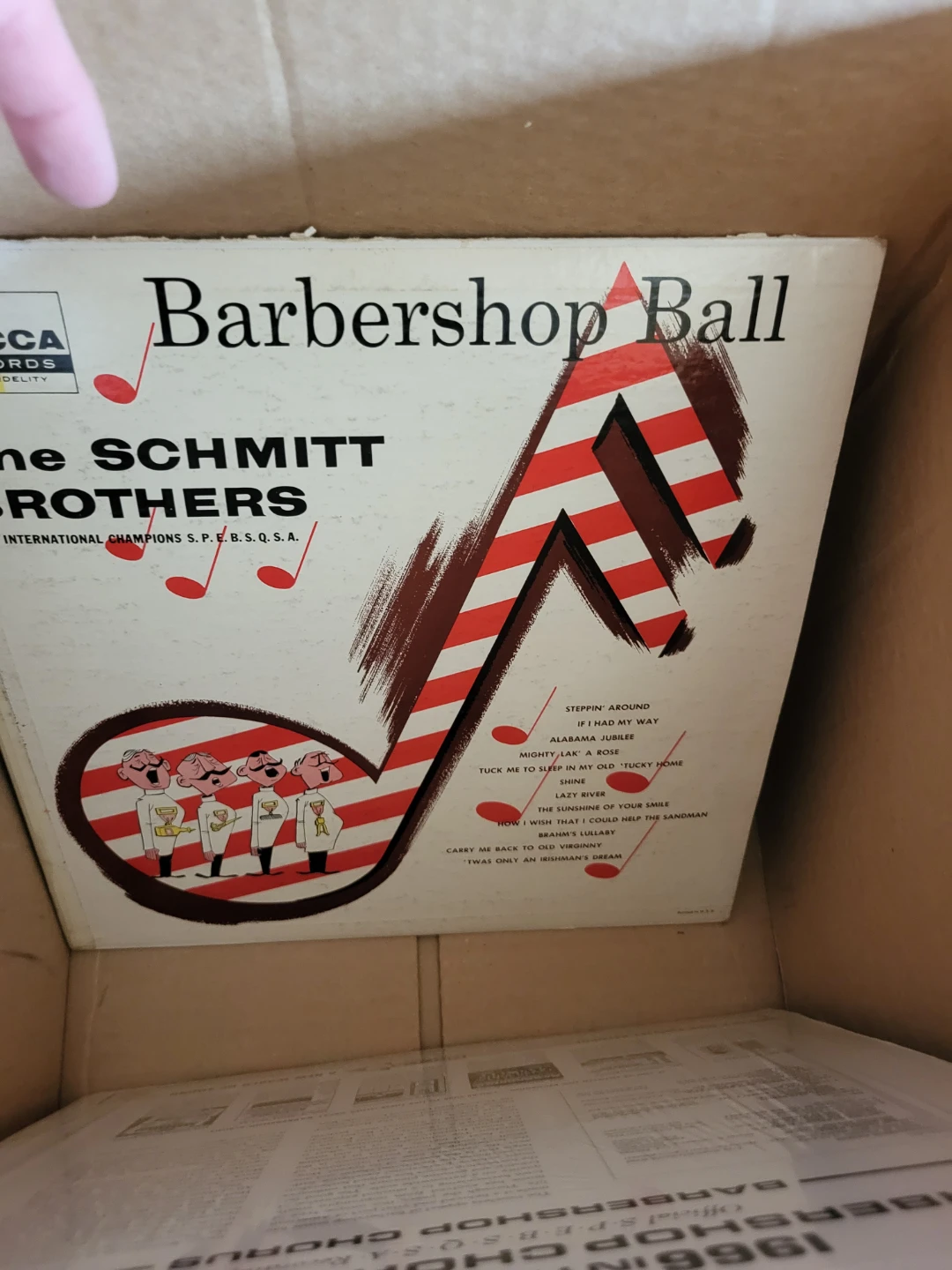 Barbershop Ball LP Record - photo 4