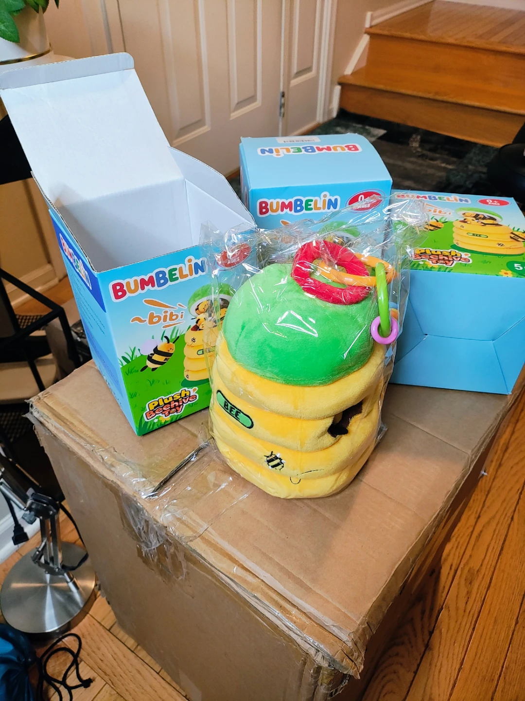 Bumbelin Plush Beehive Baby Toy - photo 2