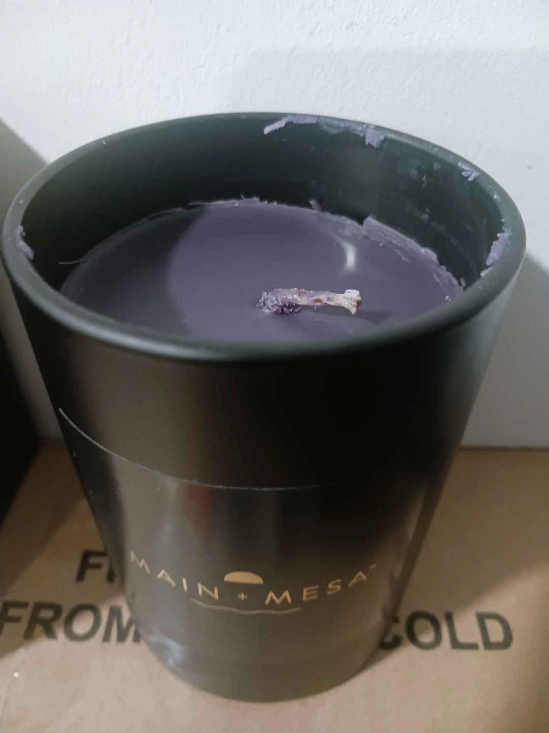 Main + Mesa Sandalwood Cream Luxury Soy Wax Candle - photo 2