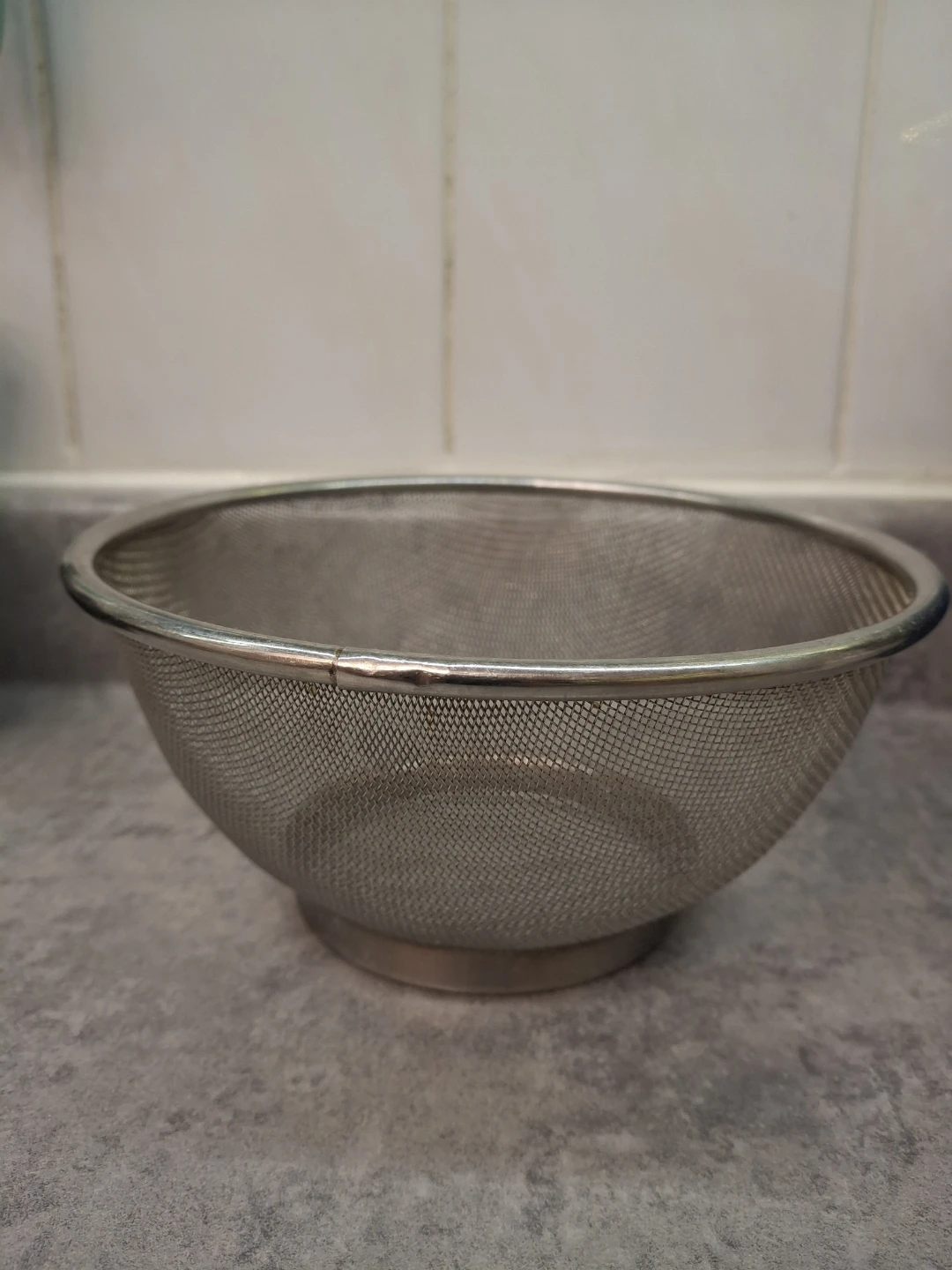 Stainless Steel Mesh Colander - photo 3