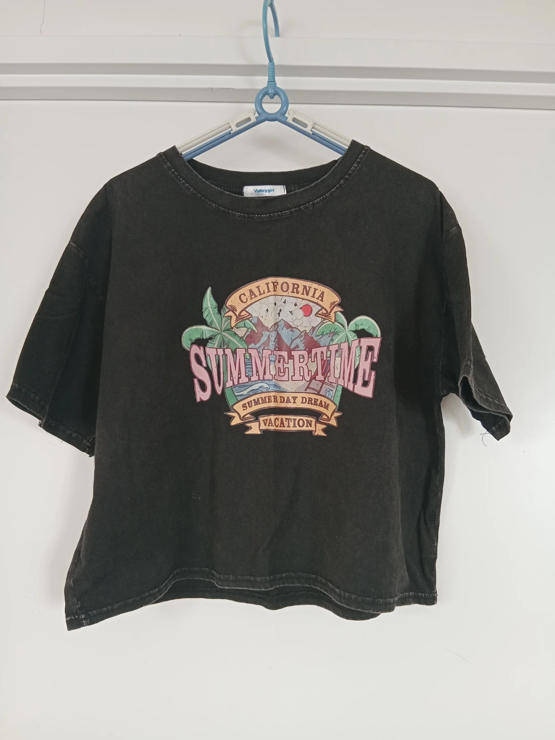 Valleygirl California Summertime Graphic T-Shirt