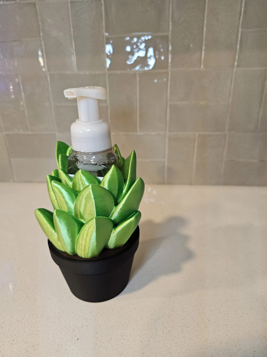 Succulent Foaming Soap Holder - photo 2