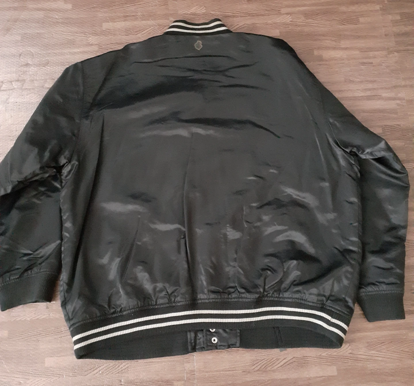 Rocawear Black Varsity Jacket Size 3XL Vintage Y2K - photo 4