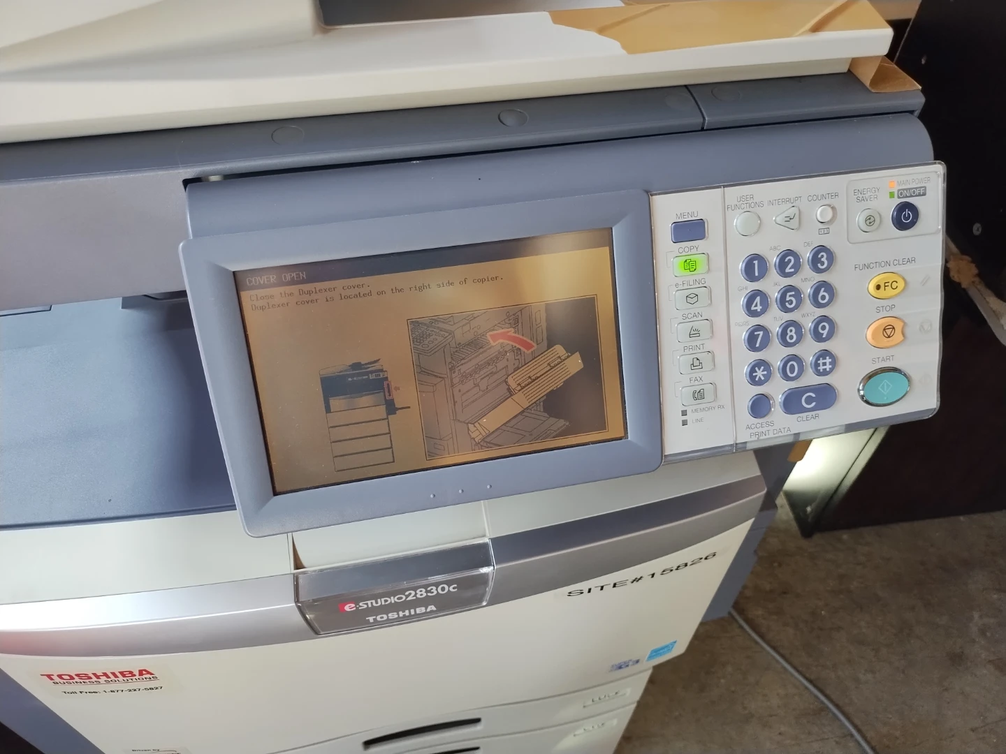 Toshiba e-STUDIO 2830c Photocopier - photo 2