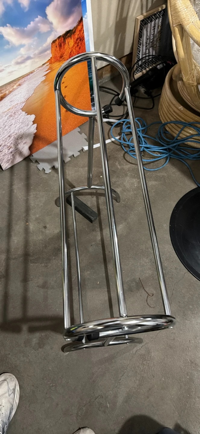 Chrome towel rack - photo 2
