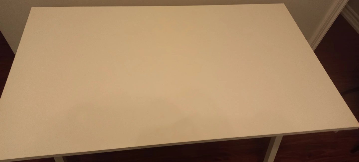IKEA white desk - photo 4
