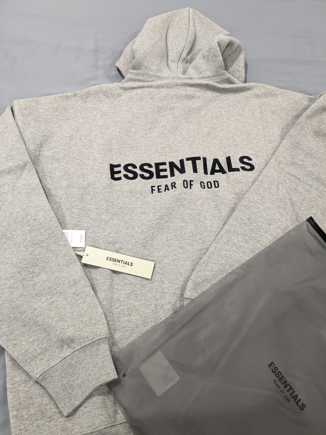 Fear of God ESSENTIALS Dark Oatmeal Hoodie