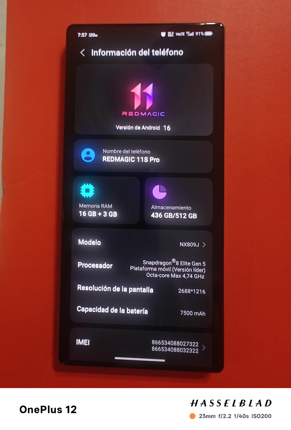 RedMagic 11S Pro 512GB Smartphone - photo 2