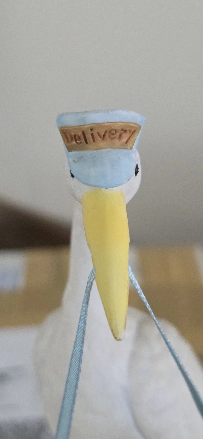 Russ Baby Stork Picture Frame - photo 3