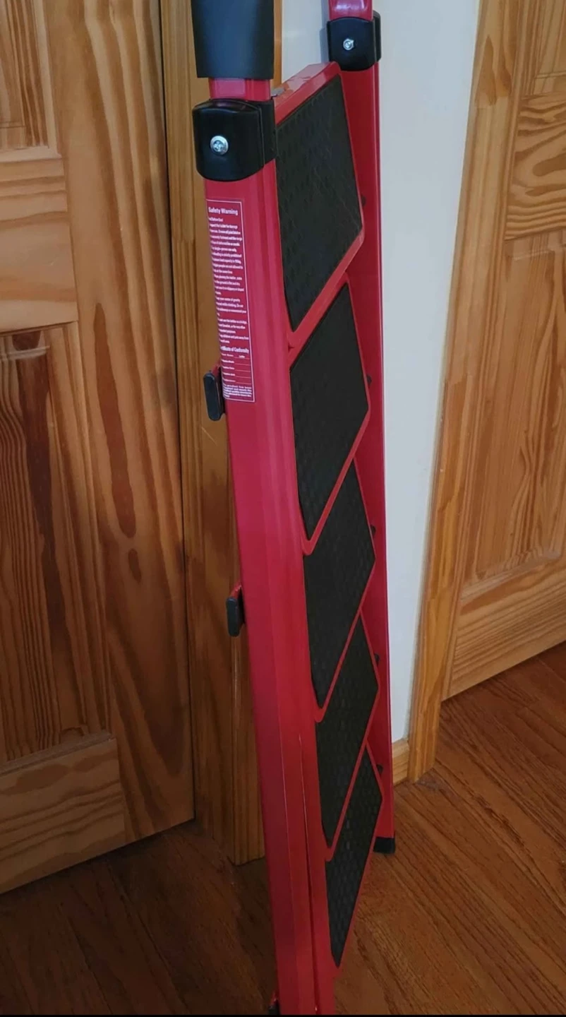 Brand NEW Red 5-Step Ladder with Handle - photo 3