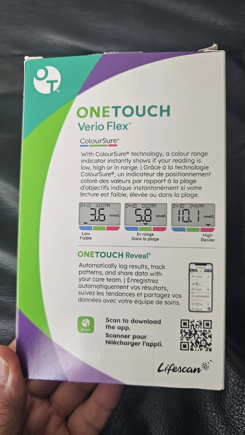 OneTouch Verio Flex Blood Glucose Monitoring System - photo 2