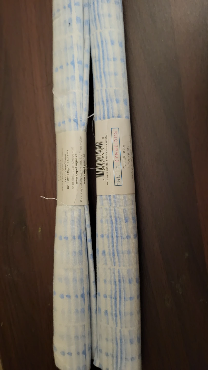 Fabric precut various sizes
