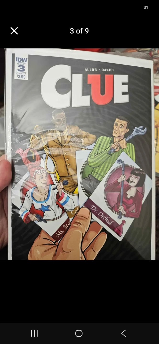 CLUE Comic Books (IDW) - photo 3