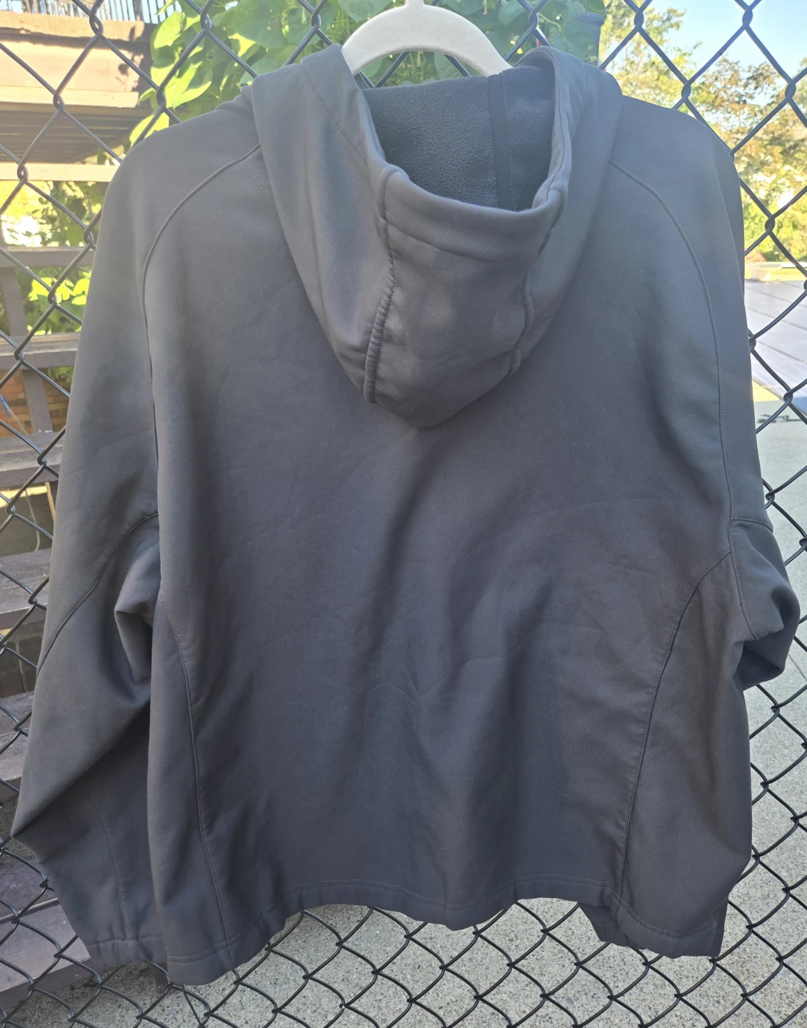 Men's Columbia Jacket.  XL Ash Ascender "Sport" Softshell. EUC - photo 2