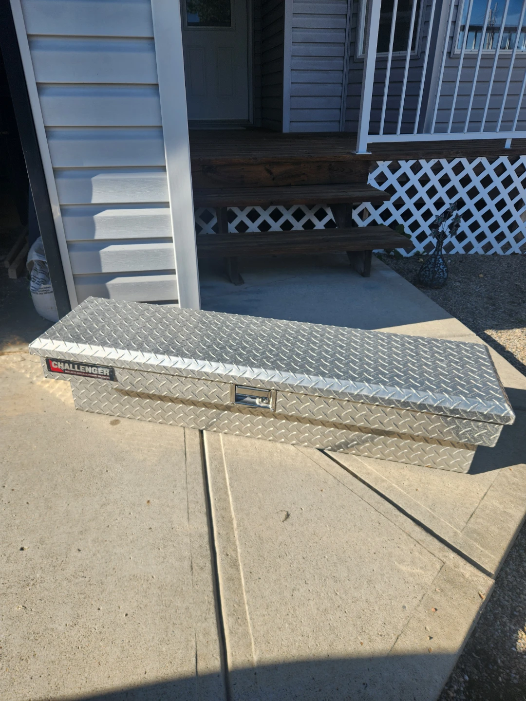 Challenger Diamond Plate Truck Tool Box