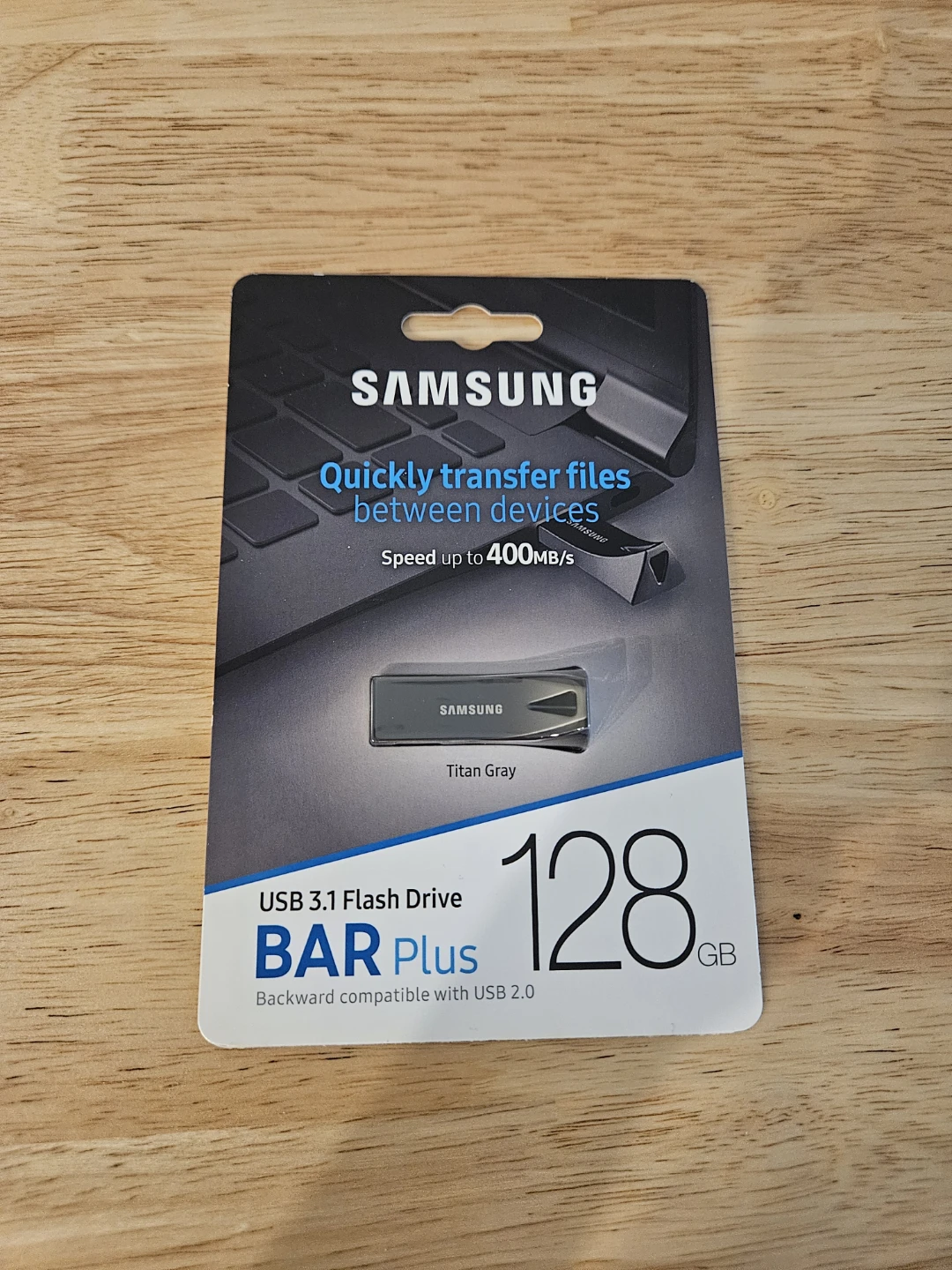 Samsung BAR Plus 128GB USB 3.1 Flash Drive – Brand New