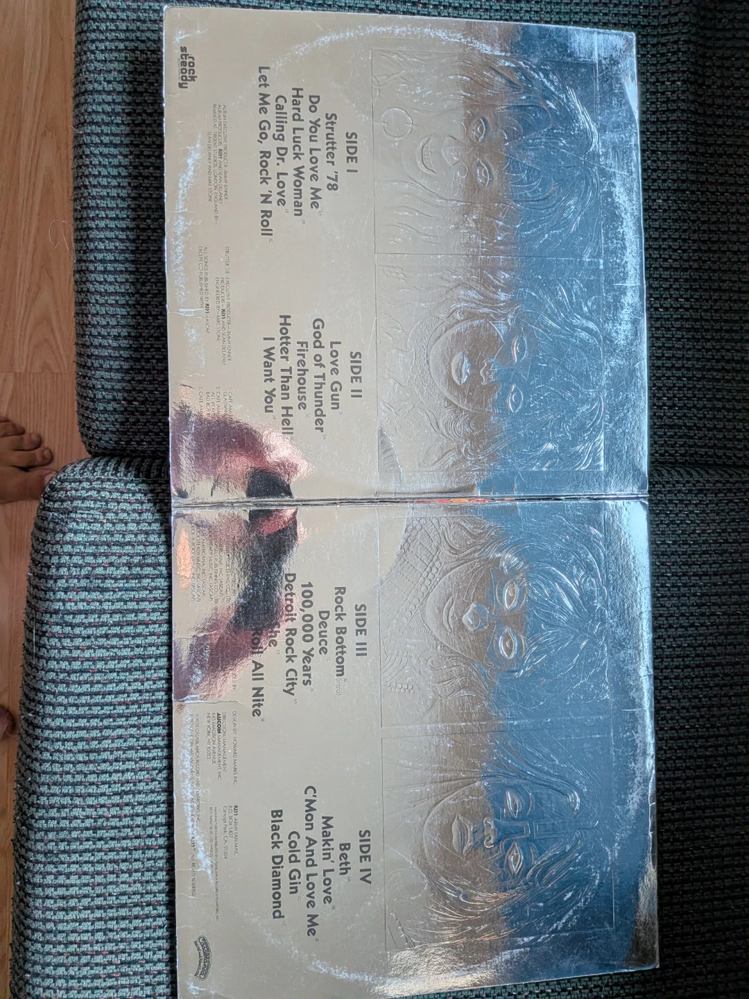 KISS – Double Platinum 2LP Vinyl 1978 Canadian Pressing - photo 2