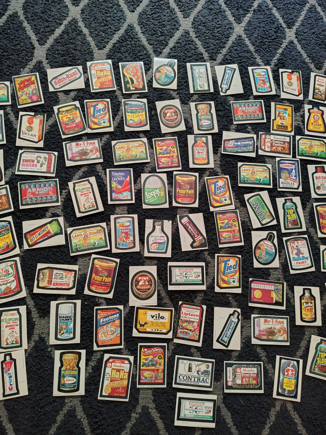 1979 Topps Wacky Packages Sticker Collection::?104 lot. Cards - photo 3