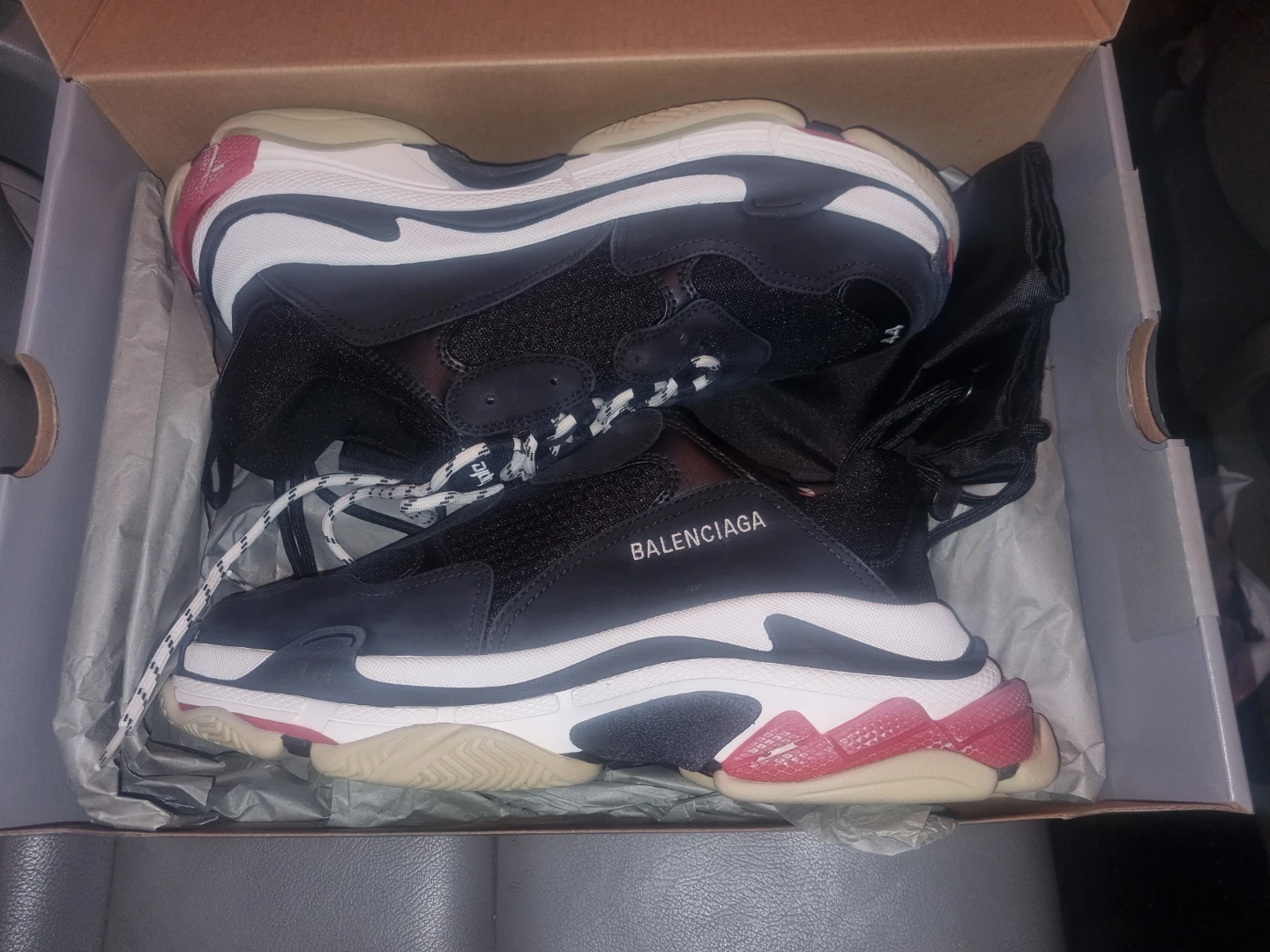 Balenciaga Triple S Black Sneakers