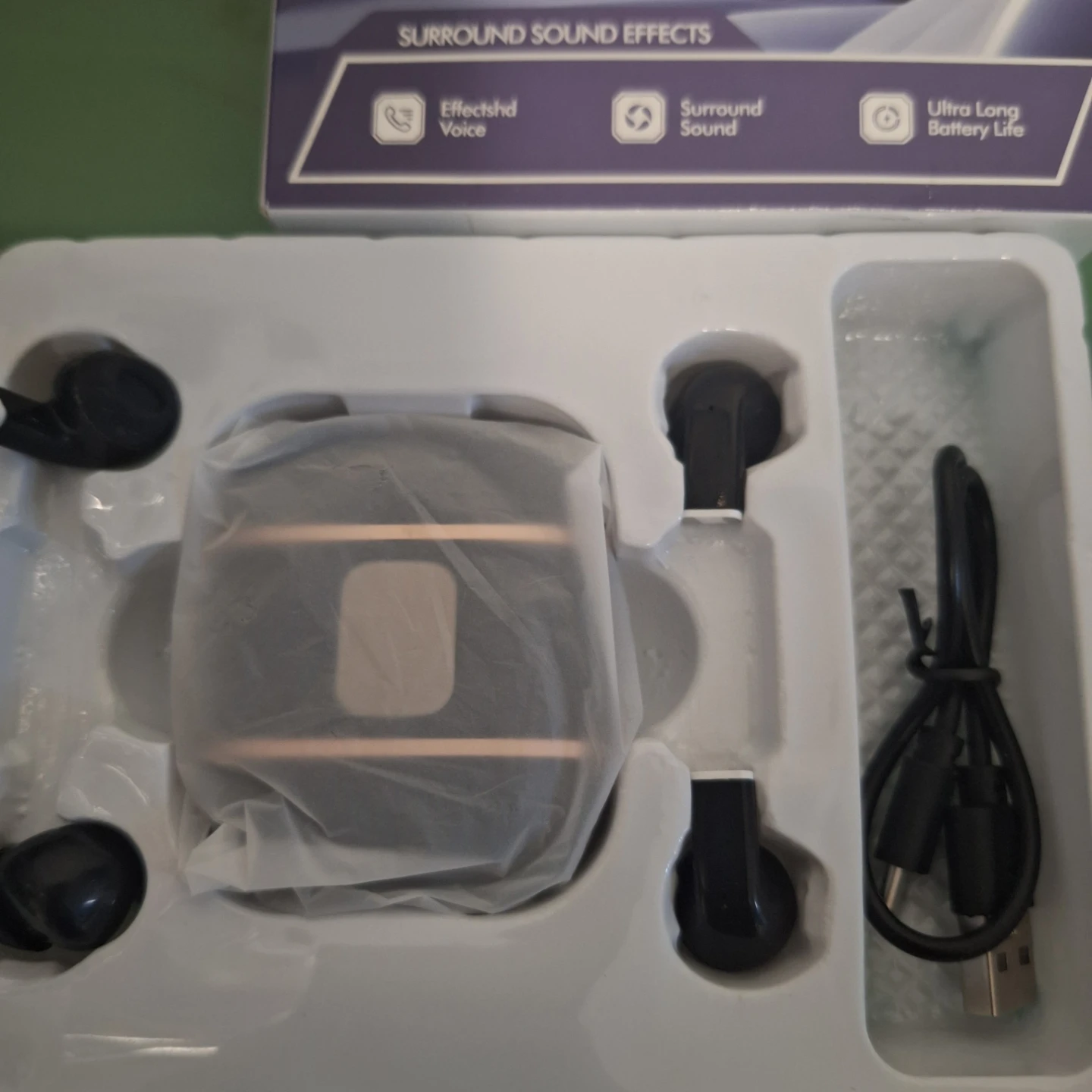 WOSD Wireless Stereo Earbuds with Charging Case - photo 2