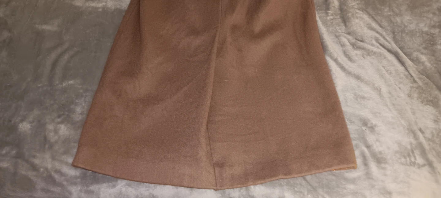 🔥 RARE FIND! Vintage Jones New York Brown LONG Wool Coat - photo 3