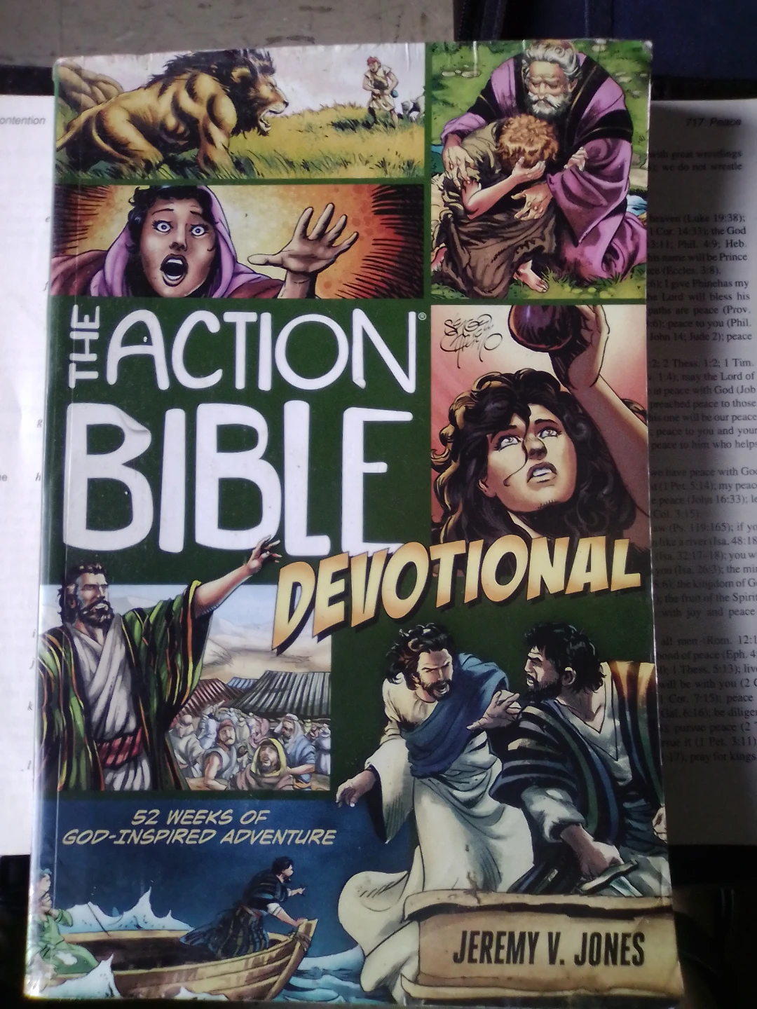 The Action Bible Devotional by Jeremy V. Jones