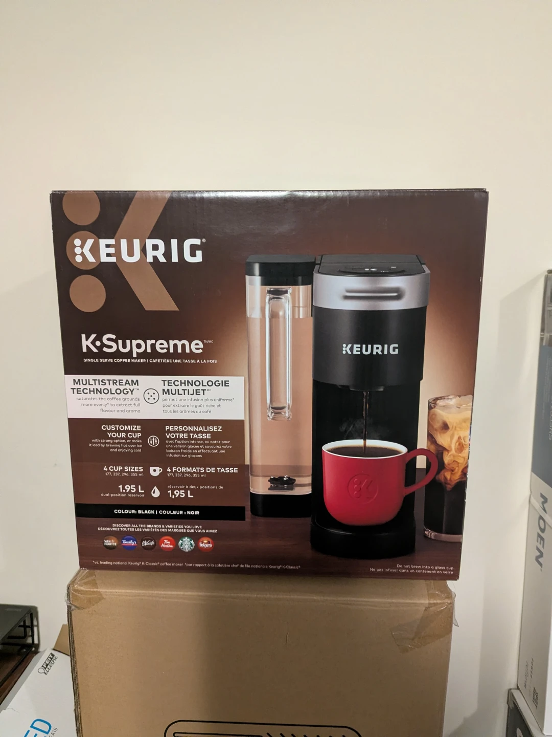 Keurig K-Supreme Single Serve Coffee Maker - Black