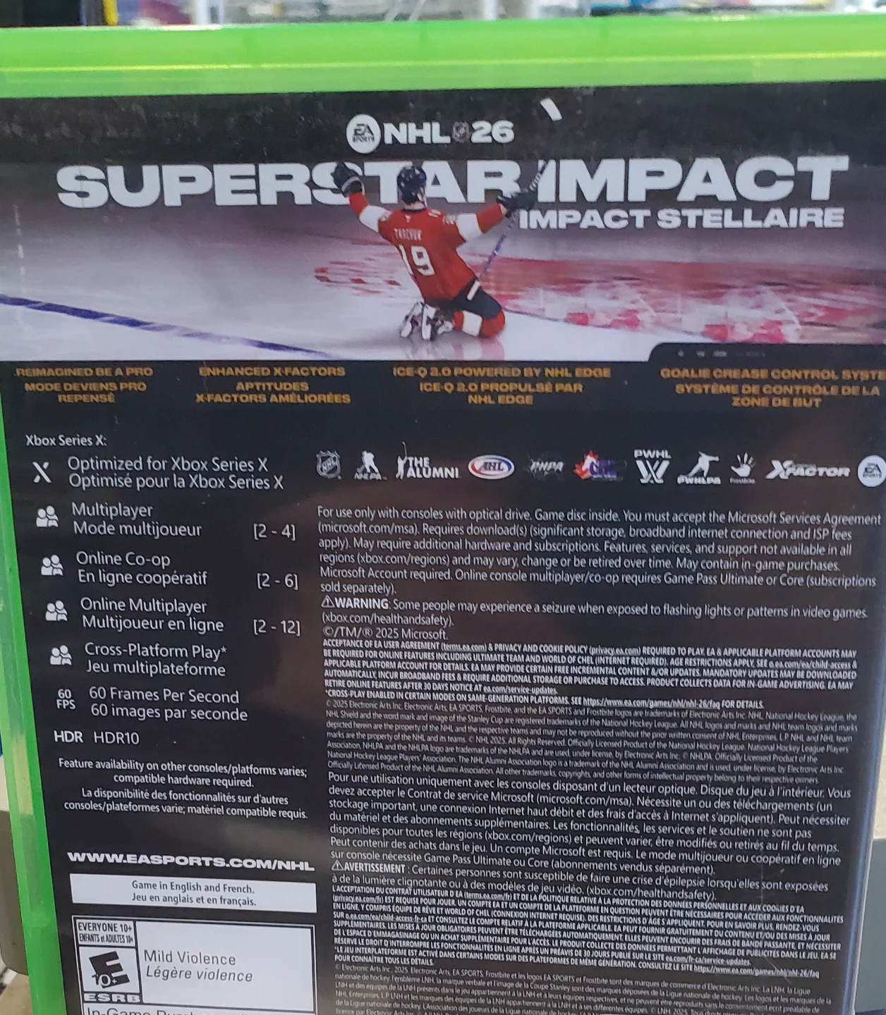 EA Sports NHL 26 for Xbox Series X - photo 2