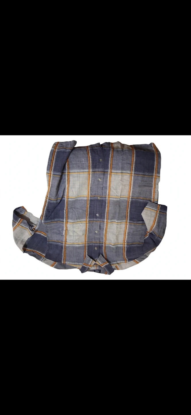Baycreek Plaid Button-Down Shirt 2XL