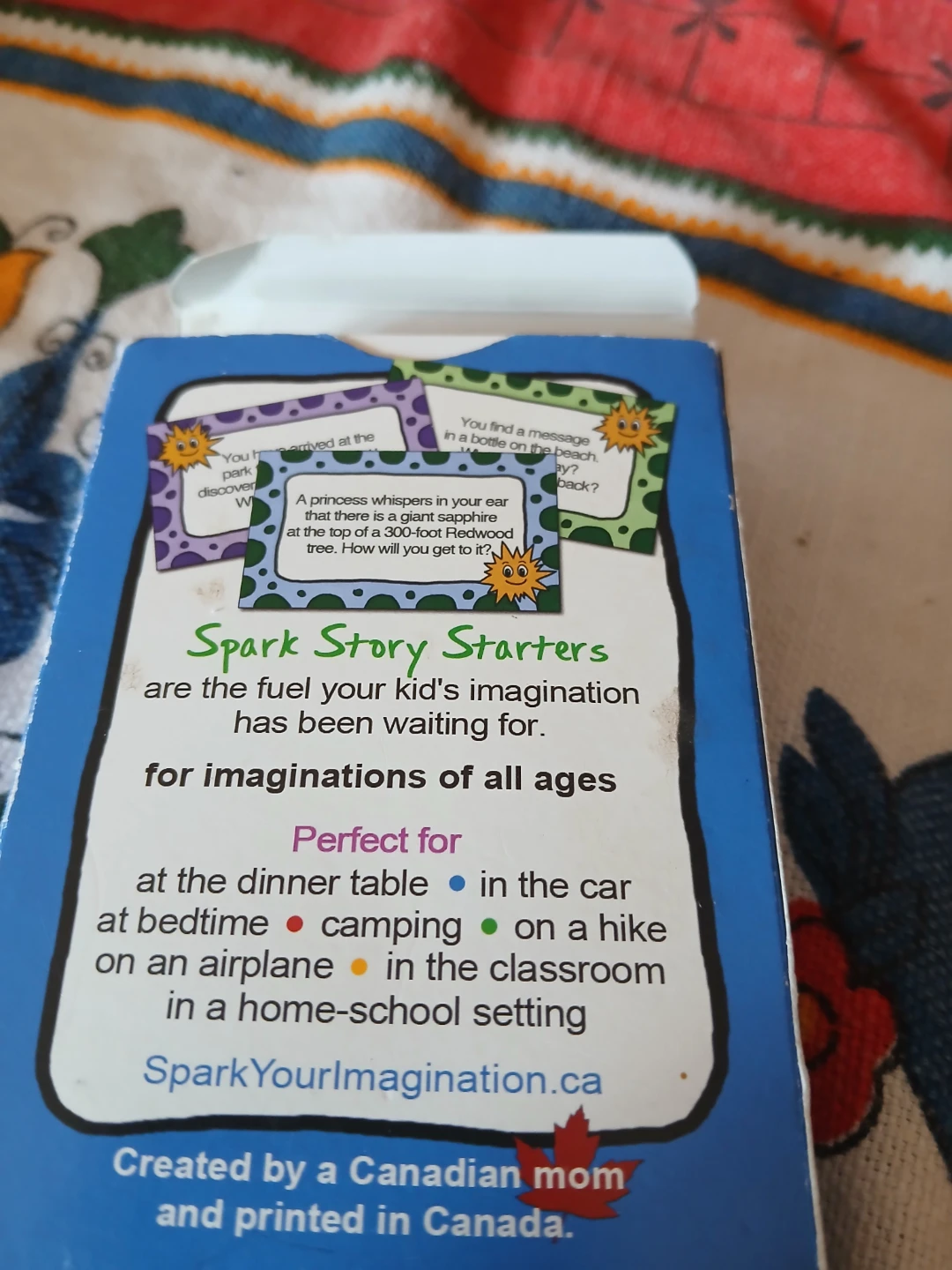 Spark Your Imagination Story Starters Card Deck - photo 2