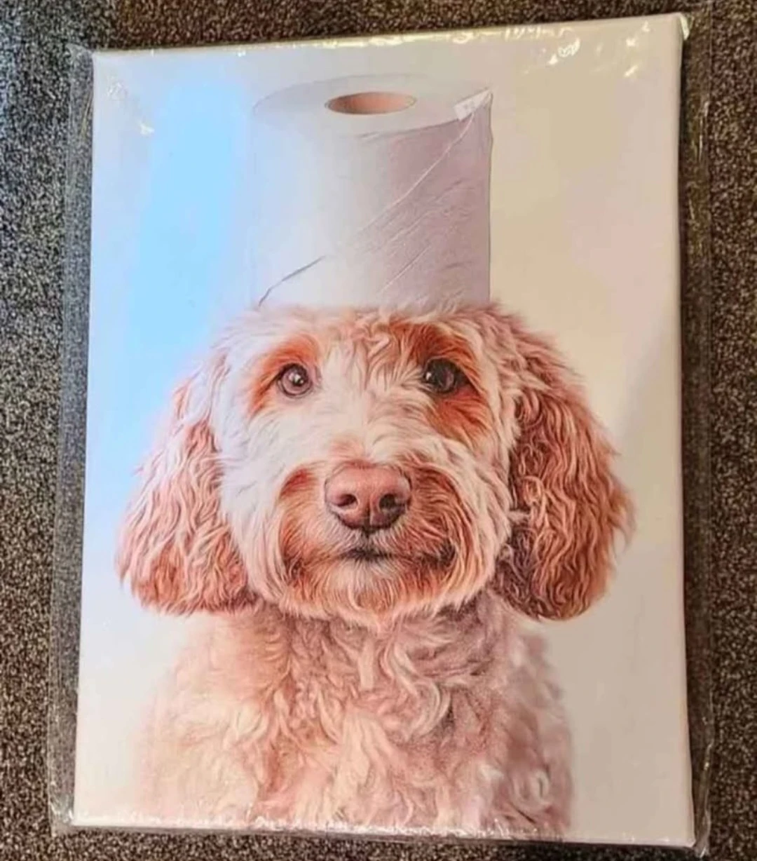 Dog-Themed Canvas Wall Art