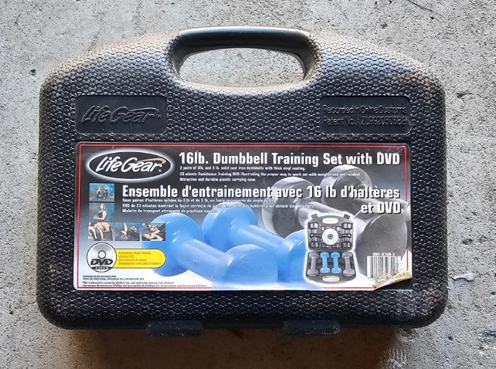 Life Gear 16lb Dumbbell Training Set - photo 3