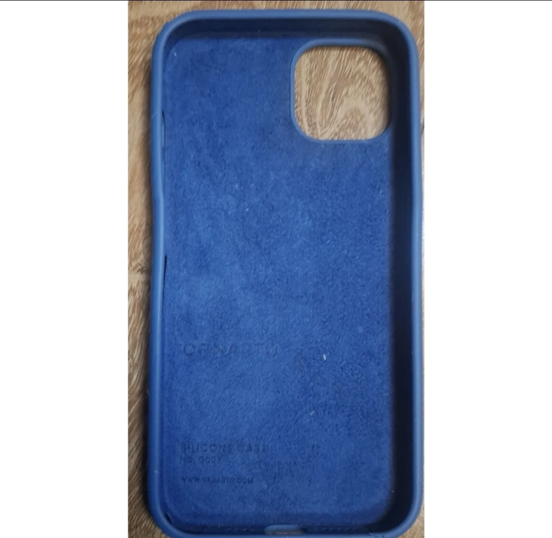 ORNARTO Liquid Silicone Phone Case (Blue) $15 (Negotiable) - photo 2