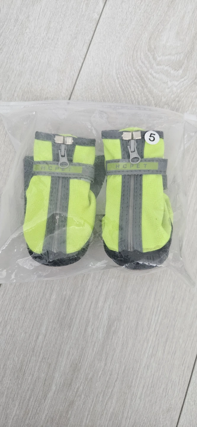 HCPET Dog Shoes - Neon Green - Size 5 - photo 2