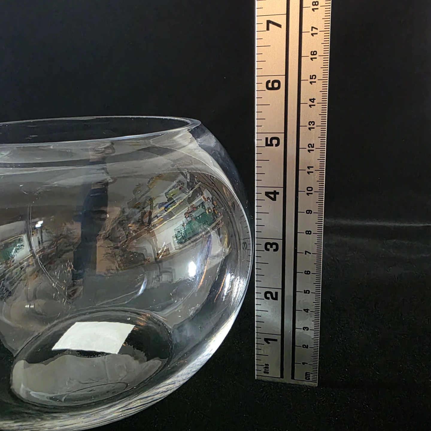 10 x Clear Glass 6" Rose Bowl - photo 4