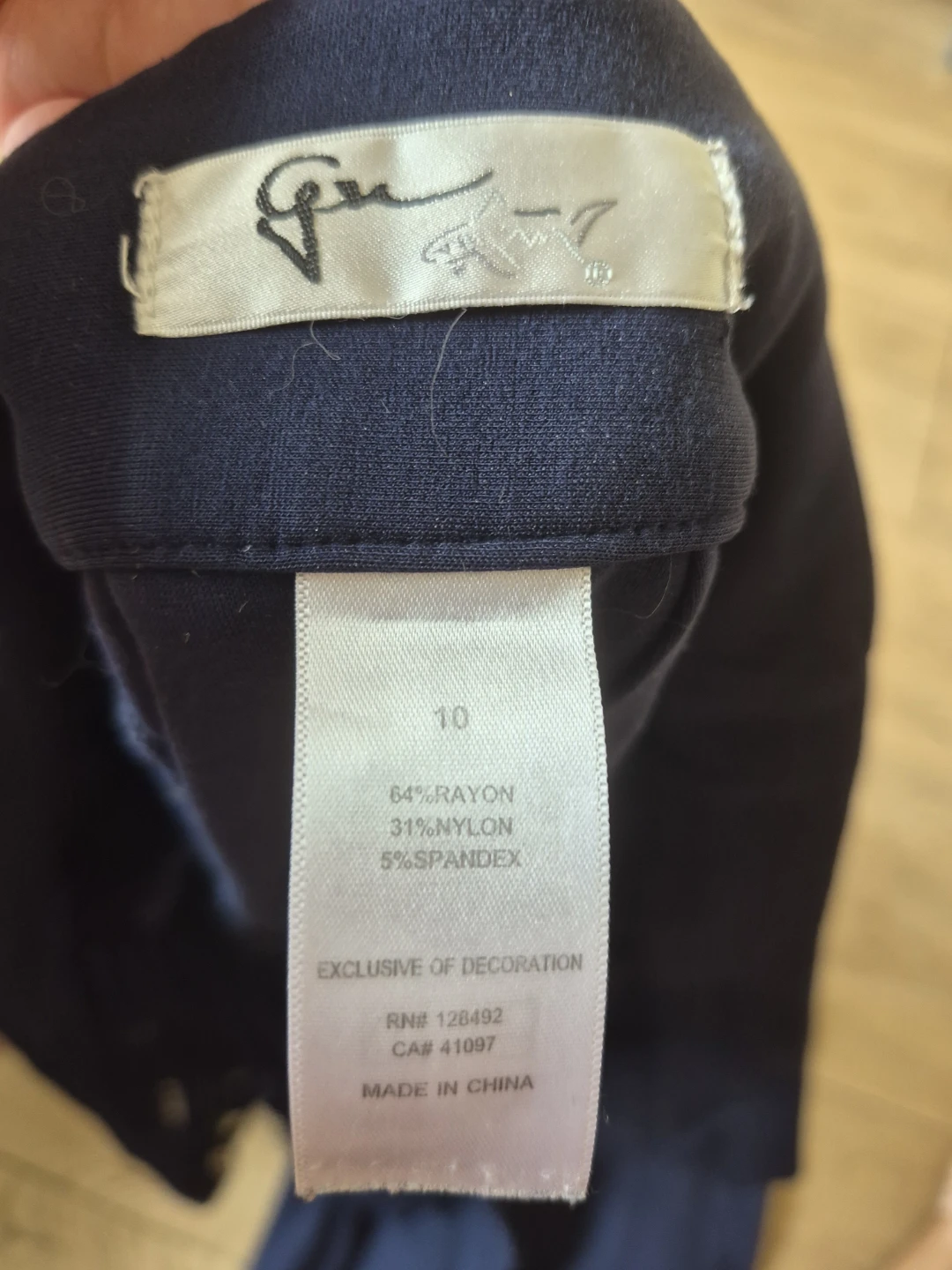 Gwynnie Bee Navy Dress Pants Size 10 - photo 2