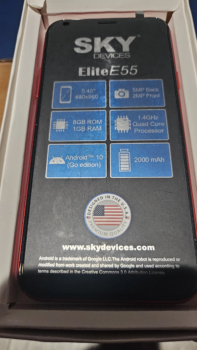 Sky Devices Elite E55 Smartphone - photo 2