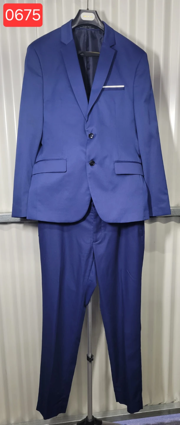 Zara Men's Blue Suit Set, size 42 (0675)