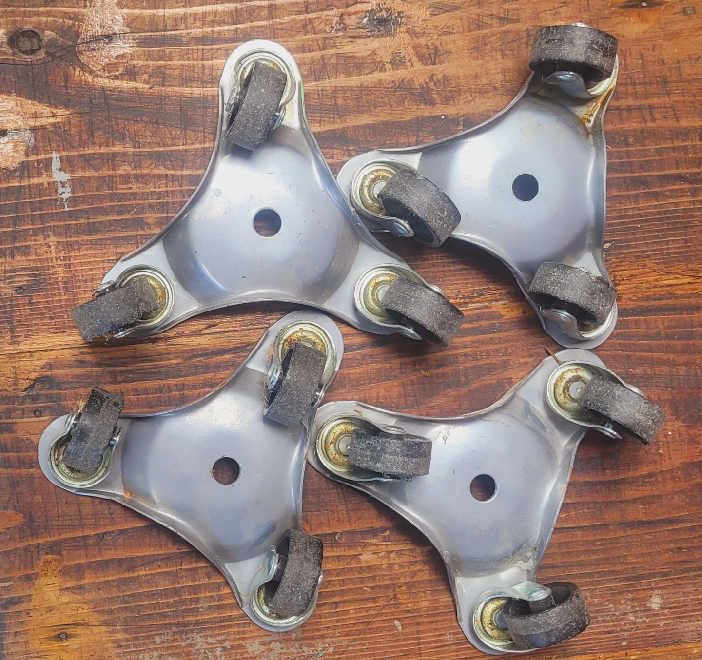 Set of 4 Furniture Dolly Casters - photo 2