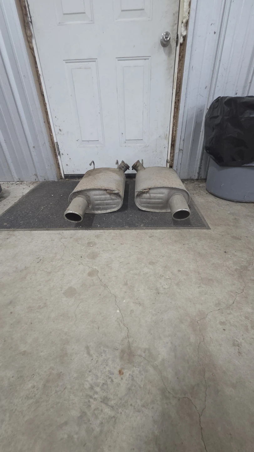 Pair of OEM Vehicle Mufflers 2013 Ford mustang Gt - photo 2